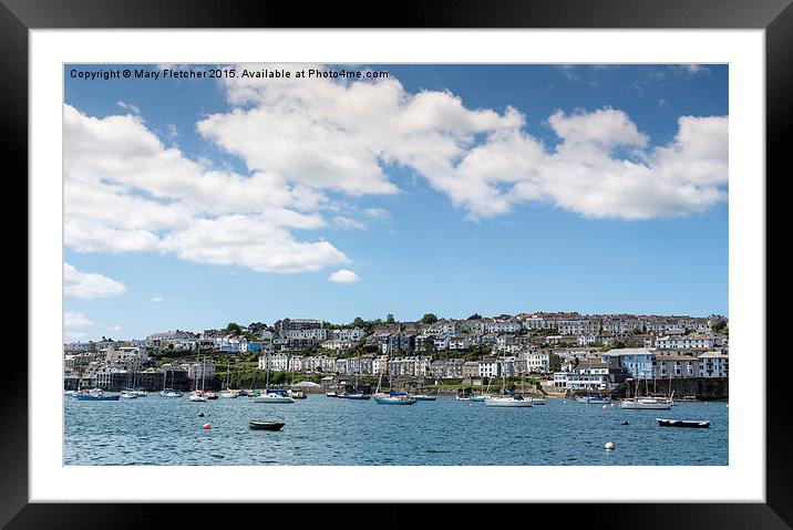 Falmouth, Cornwall Framed Mounted Print by Mary Fletcher