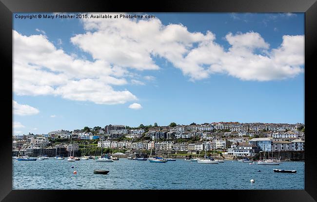 Falmouth, Cornwall Framed Print by Mary Fletcher