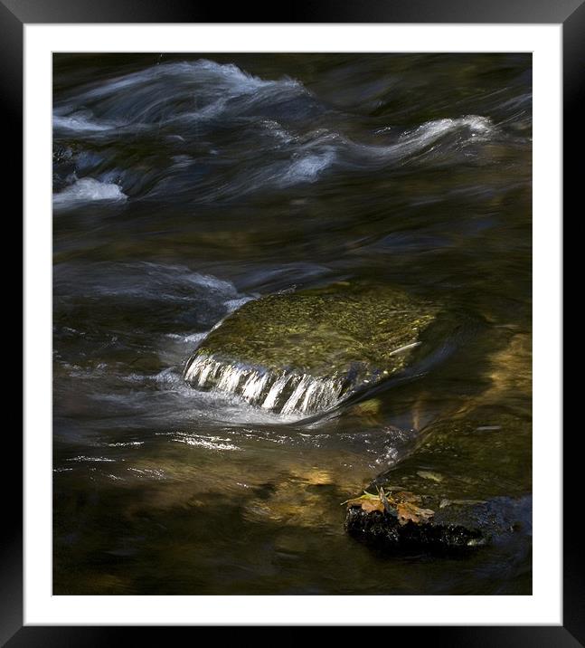 The Rock Framed Mounted Print by Mike Gorton