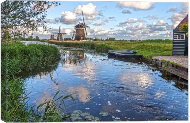 Iconic dutch landscape paint  Canvas Print by Ankor Light