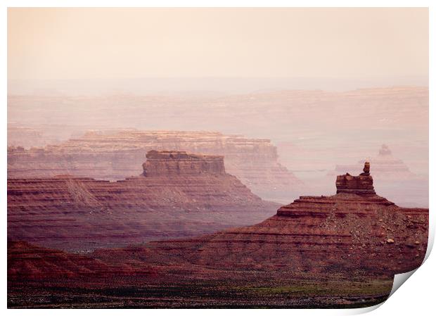  Valley of the Gods Print by Brent Olson