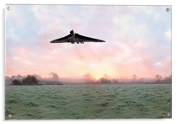 Frosty Vulcan Dawn  Acrylic by J Biggadike
