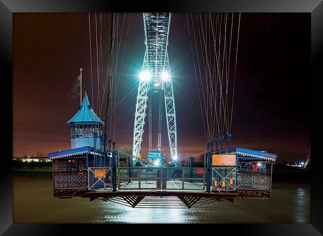  The Cage, Transporter Bridge, Newport Framed Print by Dean Merry