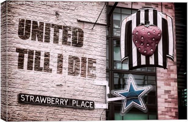  United Till I Die Canvas Print by Ray Pritchard