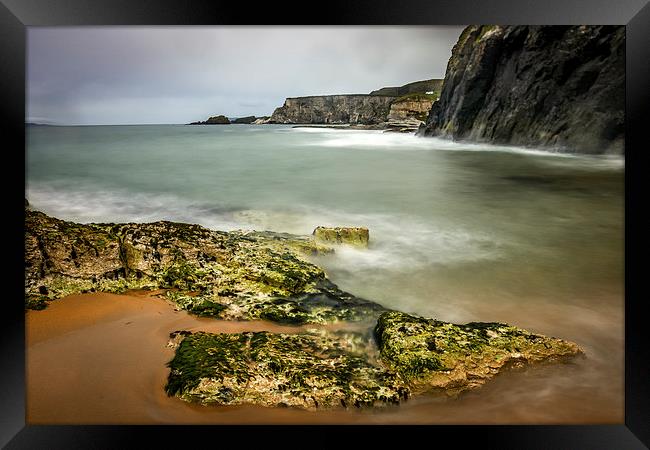  Altantic View Ballintoy Antrim Coast, N.Ireland Framed Print by Chris Curry