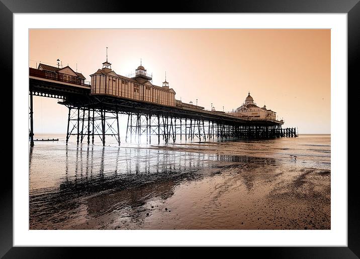  Eastbourne Pier Framed Mounted Print by Tony Bates