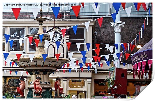 BUNTING Print by Bruce Glasser