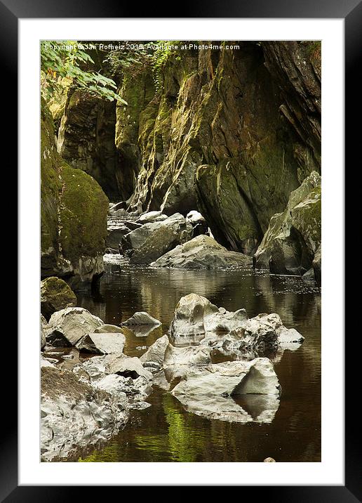  Fairy Glen, Betws Y Coed, Snowdonia National Park Framed Mounted Print by Jan Hofheiz