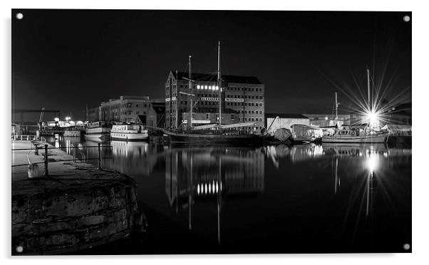  Gloucester Quays  Acrylic by Dean Merry