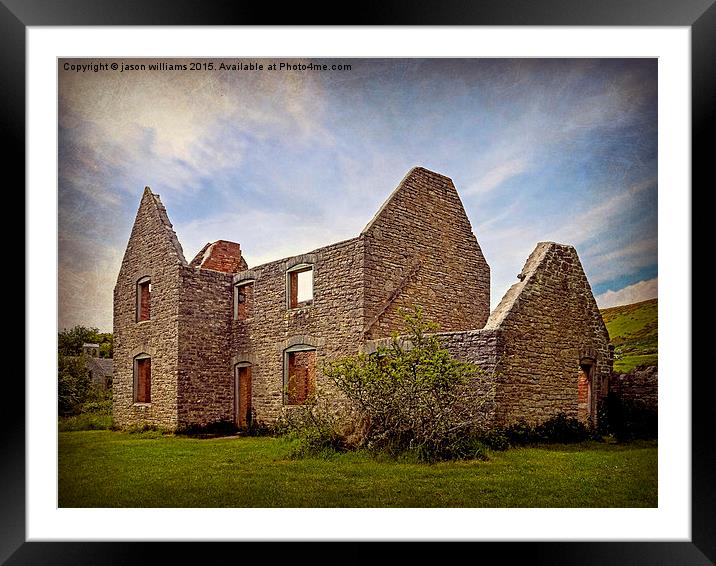  Abandoned. Framed Mounted Print by Jason Williams