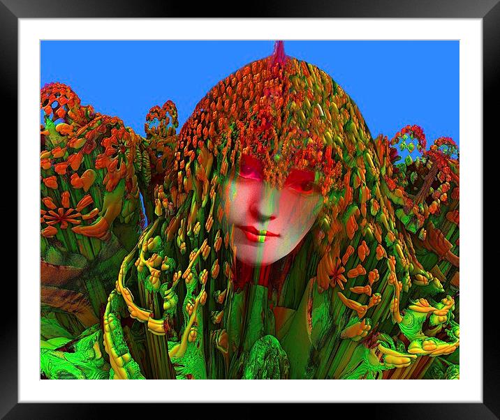 Dreadlock Holiday Framed Mounted Print by Matthew Lacey