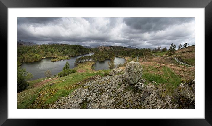  Tarn Hows Lake District Framed Mounted Print by Eddie John