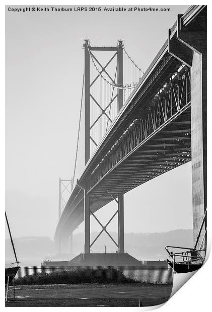 Forth Road Bridge Print by Keith Thorburn EFIAP/b