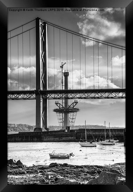 Forth Road Bridge Framed Print by Keith Thorburn EFIAP/b