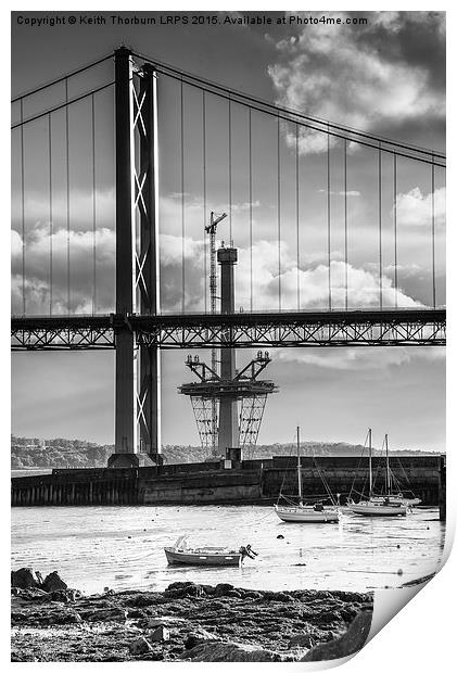 Forth Road Bridge Print by Keith Thorburn EFIAP/b