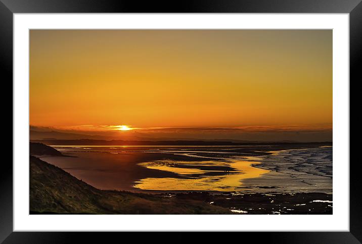   Evening Glory Framed Mounted Print by Naylor's Photography