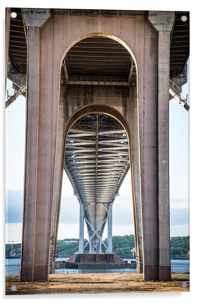 Forth Road Bridge Acrylic by Keith Thorburn EFIAP/b