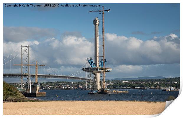 Forth Bridges Old and New Print by Keith Thorburn EFIAP/b
