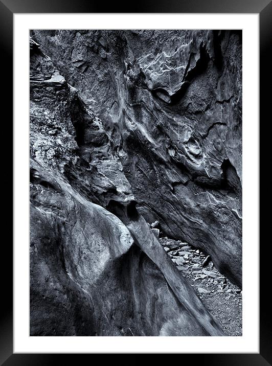 Elusive Path Framed Mounted Print by Mike Dawson