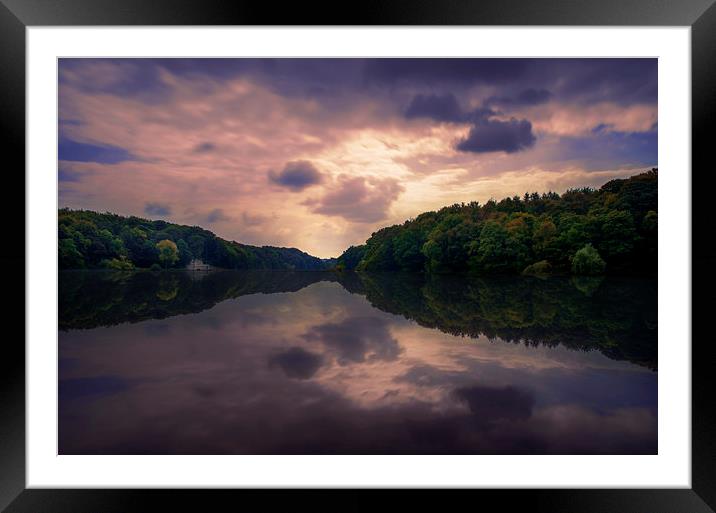  Newmillerdam Reflections Framed Mounted Print by ZI Photography