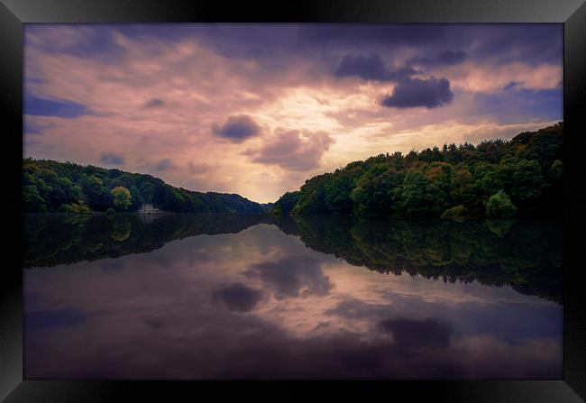  Newmillerdam Reflections Framed Print by ZI Photography