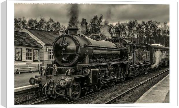  62005 at Grosmont Station Canvas Print by David Oxtaby  ARPS