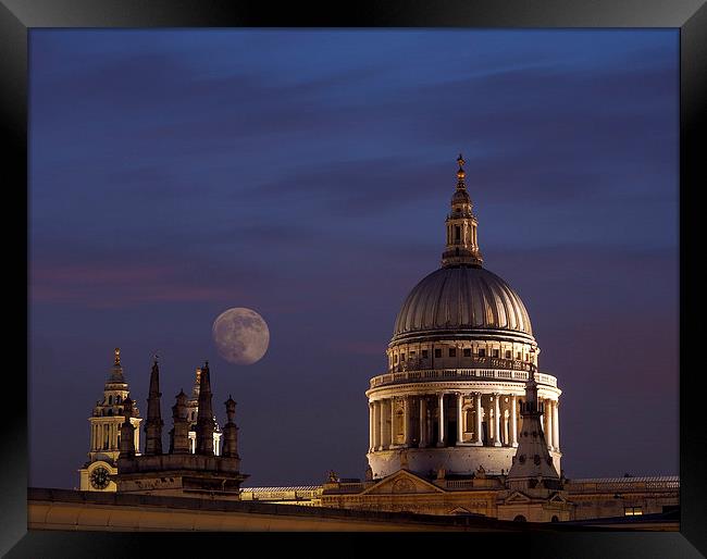 St Pauls Framed Print by Victor Burnside