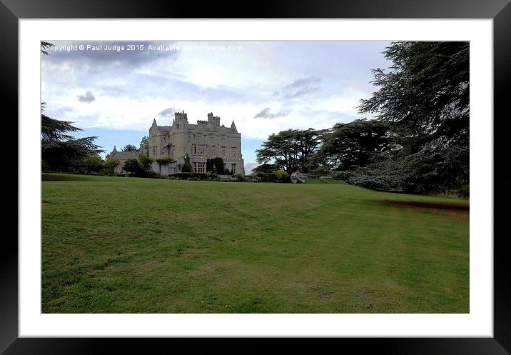  Dumbleton Hall Framed Mounted Print by Paul Judge