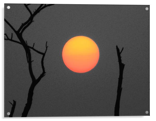 sun Acrylic by anurag gupta
