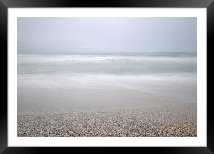  Beach Framed Mounted Print by Grant Glendinning