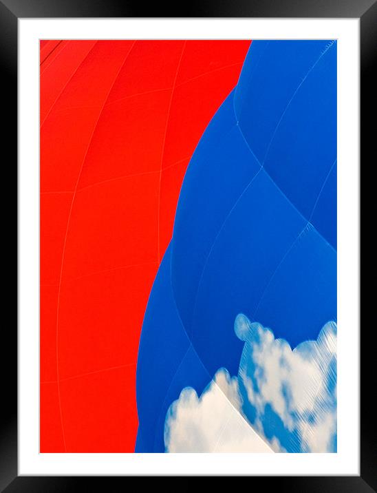 Balloon Abstract Framed Mounted Print by Brian Roscorla