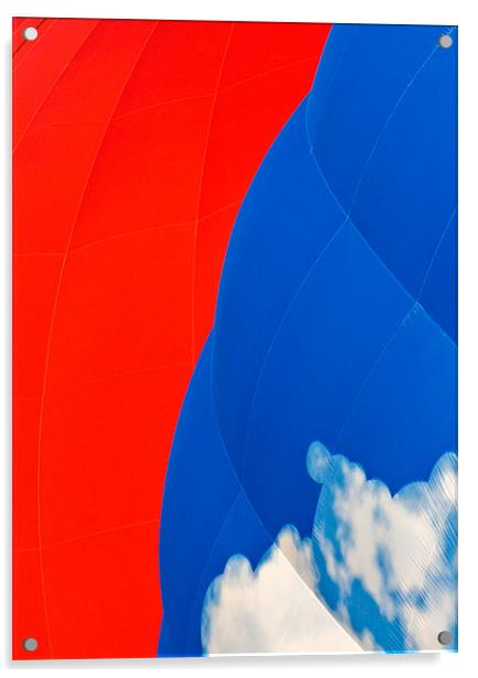 Balloon Abstract Acrylic by Brian Roscorla