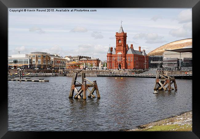 Cardiff Bay Framed Print by Kevin Round