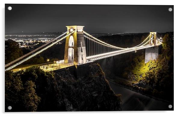  Clifton Suspension Bridge, Bristol  Acrylic by Dean Merry