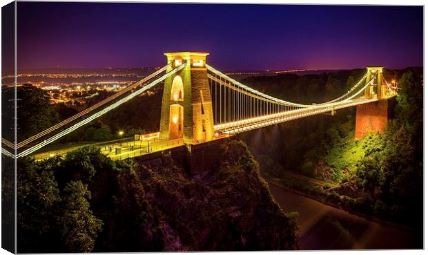  Clifton Suspension Bridge, Bristol Canvas Print by Dean Merry