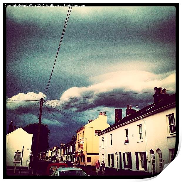  Thunder, West Street, Deal, Kent Print by Andy Watts