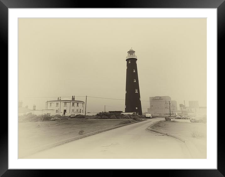  Dungeness Framed Mounted Print by Sharon Lisa Clarke