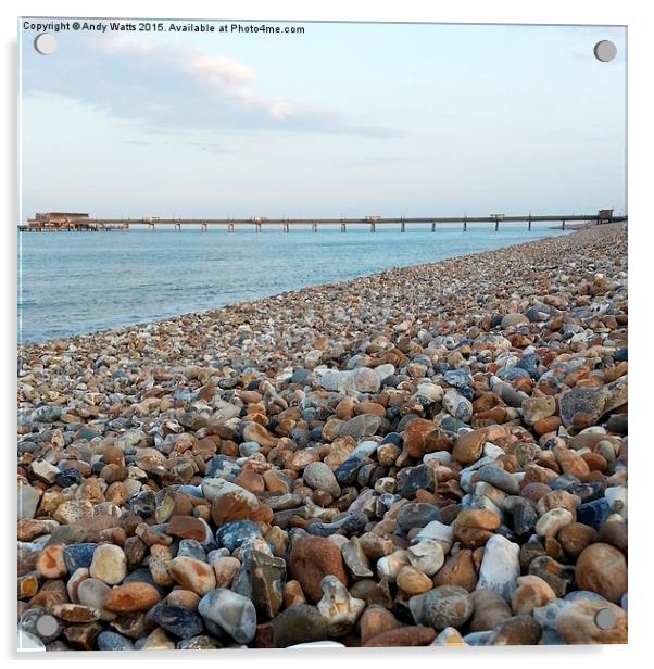  Deal Pier, Kent Acrylic by Andy Watts