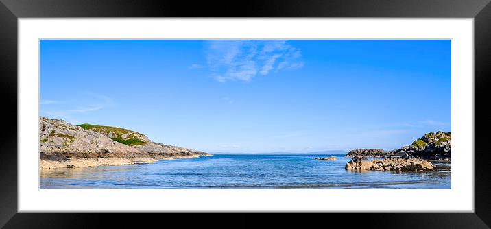 Bay on the Isle of Mull Framed Mounted Print by Naylor's Photography