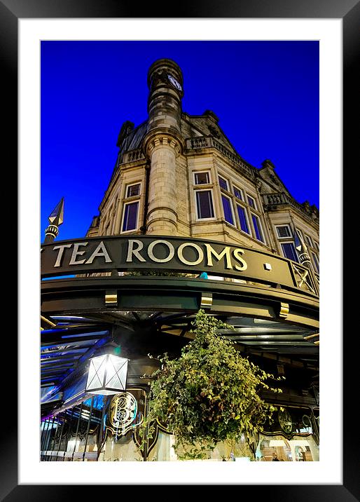  Bettys Tea Rooms, Harrogate Framed Mounted Print by Paul M Baxter
