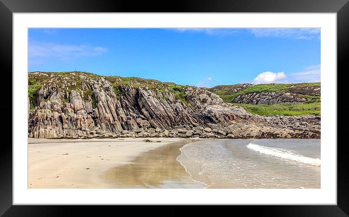 Mapping on Mull Framed Mounted Print by Naylor's Photography