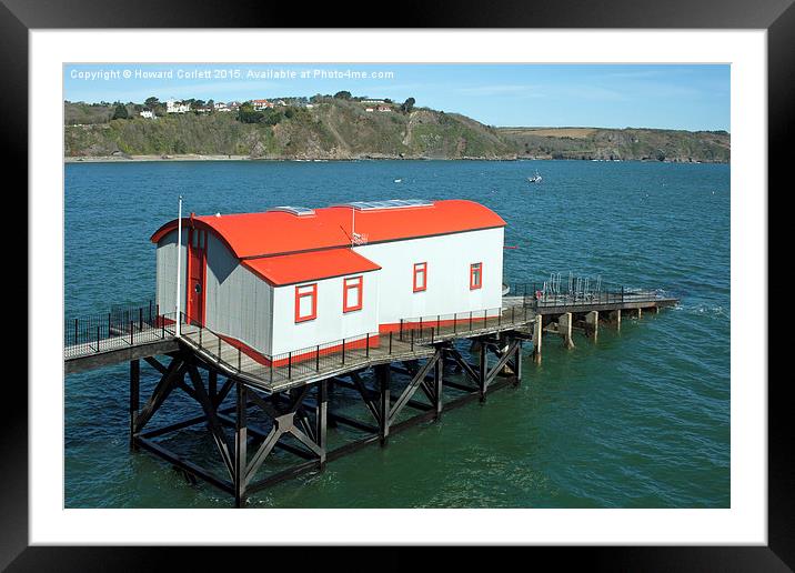 Tenby Lifeboat Station  Framed Mounted Print by Howard Corlett
