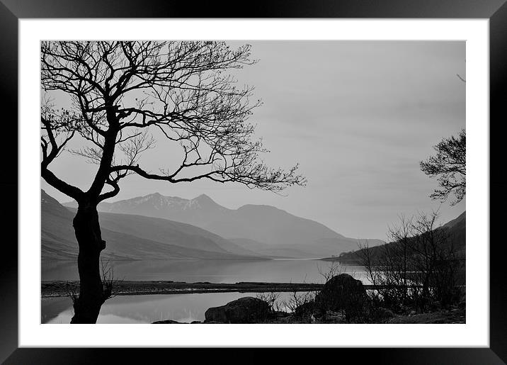  Loch Etive, Glencoe, Highlands, Scotland Framed Mounted Print by Ann McGrath