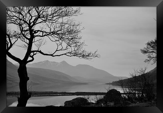  Loch Etive, Glencoe, Highlands, Scotland Framed Print by Ann McGrath