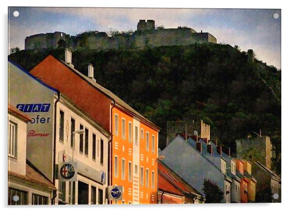  hainburg an der donau,austria Acrylic by dale rys (LP)