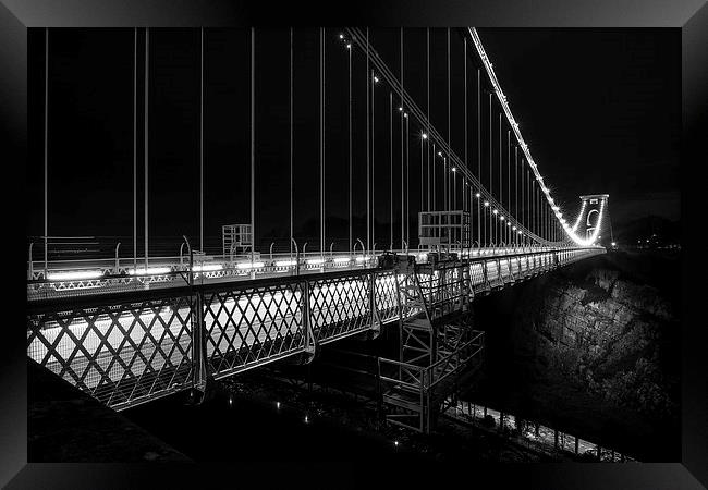   Clifton Suspension Bridge, Bristol Framed Print by Dean Merry