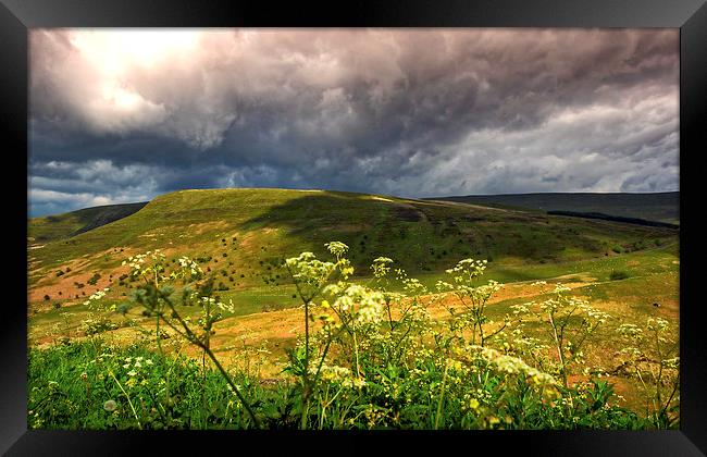 Brecon Beacons, Wales, UK Framed Print by Mark Llewellyn