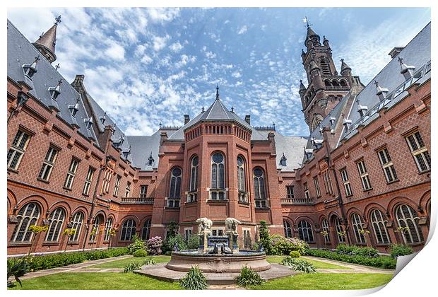 Inner garden of the peace palace Print by Ankor Light