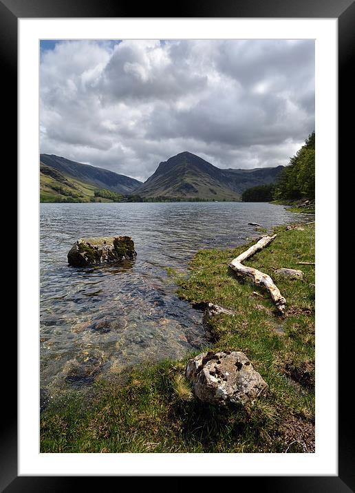 Buttermere Views Framed Mounted Print by Gary Kenyon