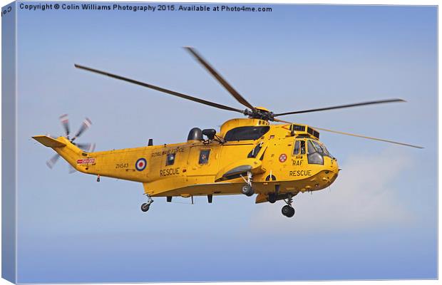 The Westland Sea King Canvas Print by Colin Williams Photography